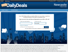 Tablet Screenshot of dailydeals.lasoo.com.au